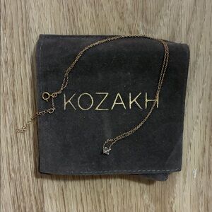 Kozakh Dainty Herkimer Necklace